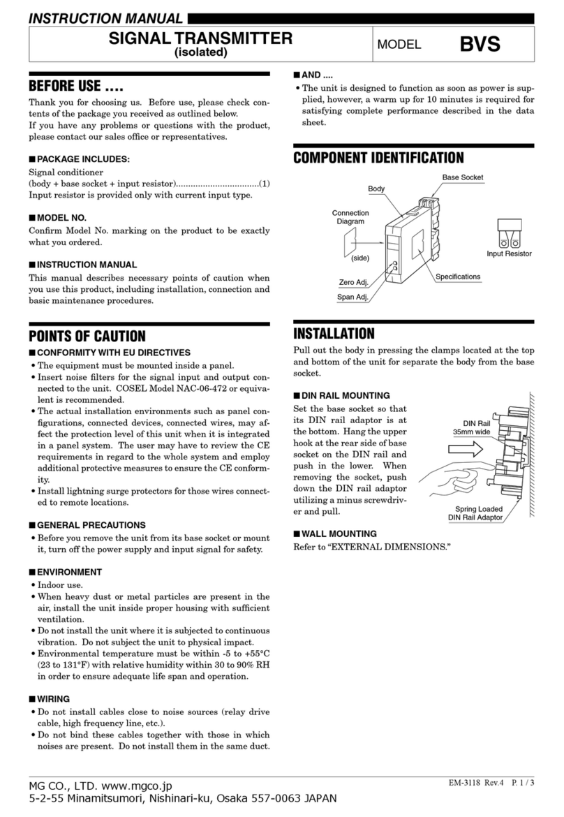 M-system BVS instruction manual