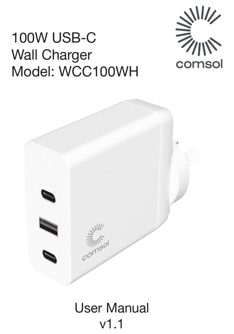 COMSOL WCC100WH User manual