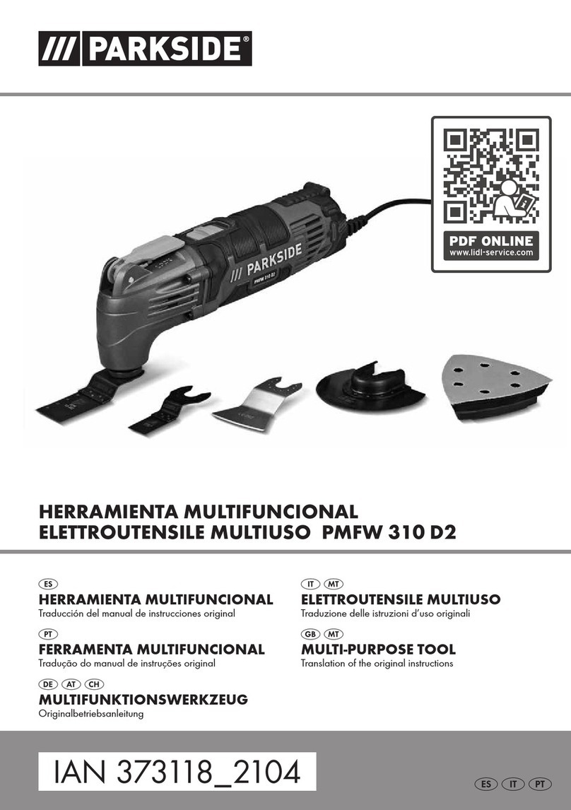 Parkside 373118 2104 Translation of the original instructions
