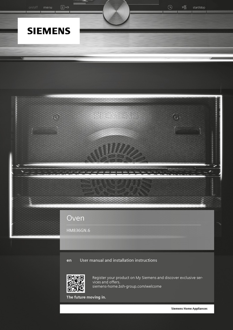 Siemens HM836GN 6 Series User manual