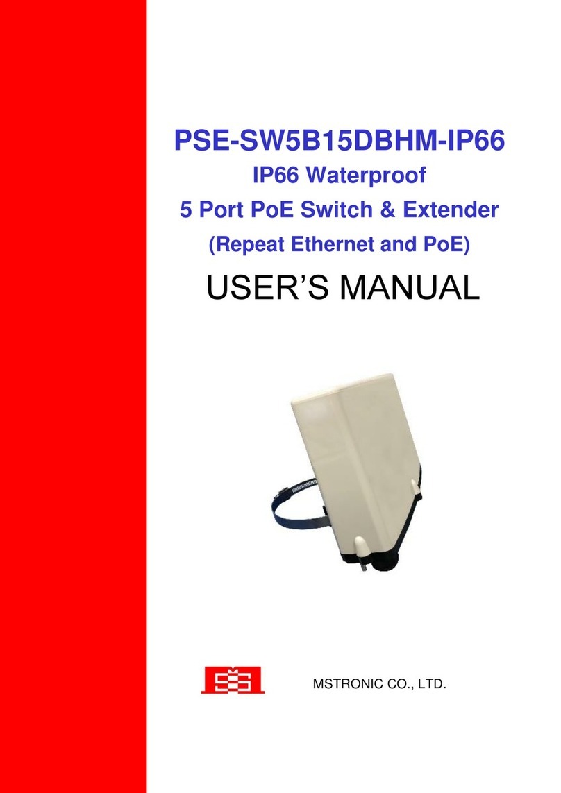 MSTRONIC PSE-SW5B15DBHM-IP66 user manual