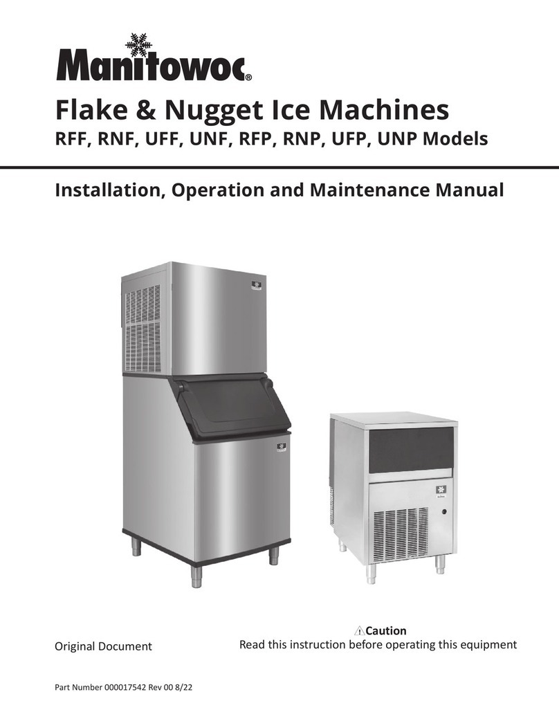 Manitowoc RFF User manual Manitowoc RFF User manual
