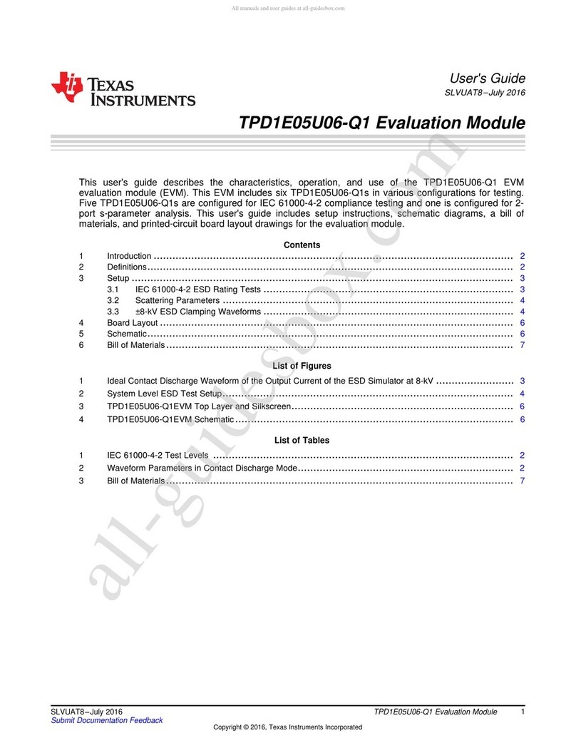 Texas Instruments TPD1E05U05-Q1 User manual