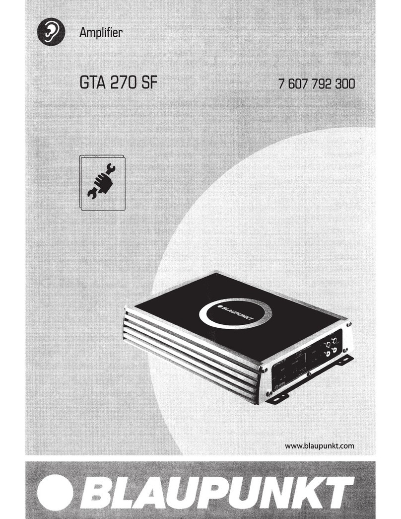 Blaupunkt GTA 270 SF User manual