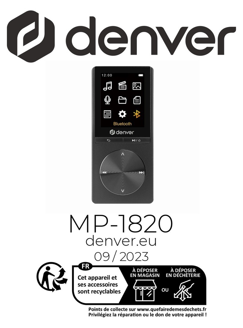 Denver MP-1820 manual