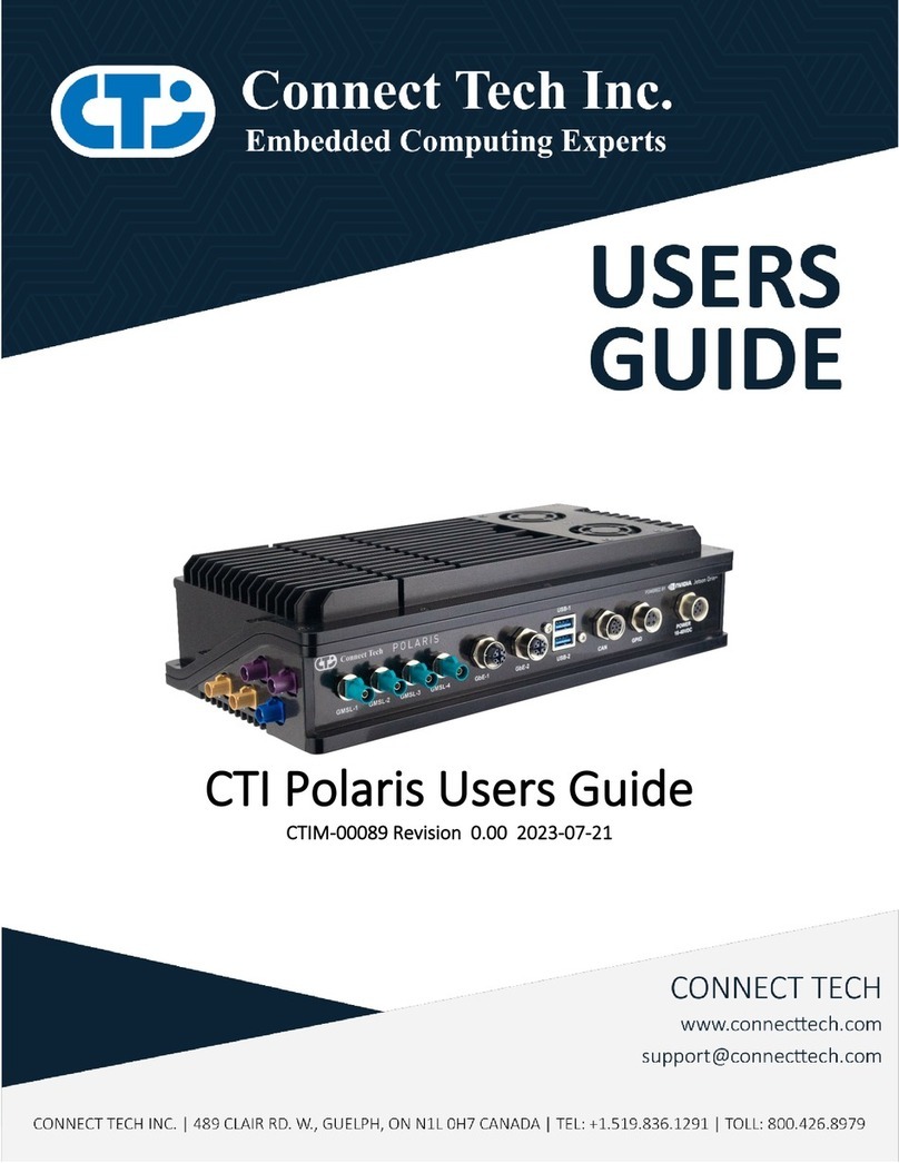 Connect Tech Polaris ESG604 Series User manual