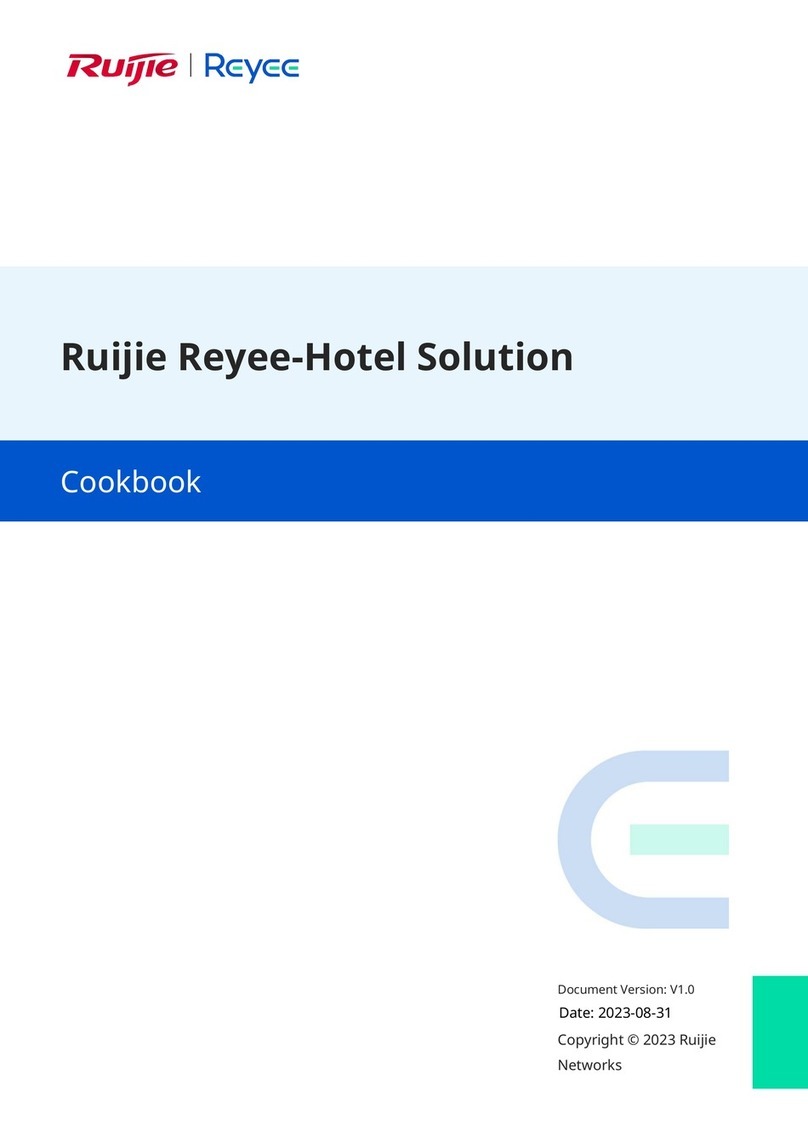 Ruijie Reyee RG-NBR6215-E manual