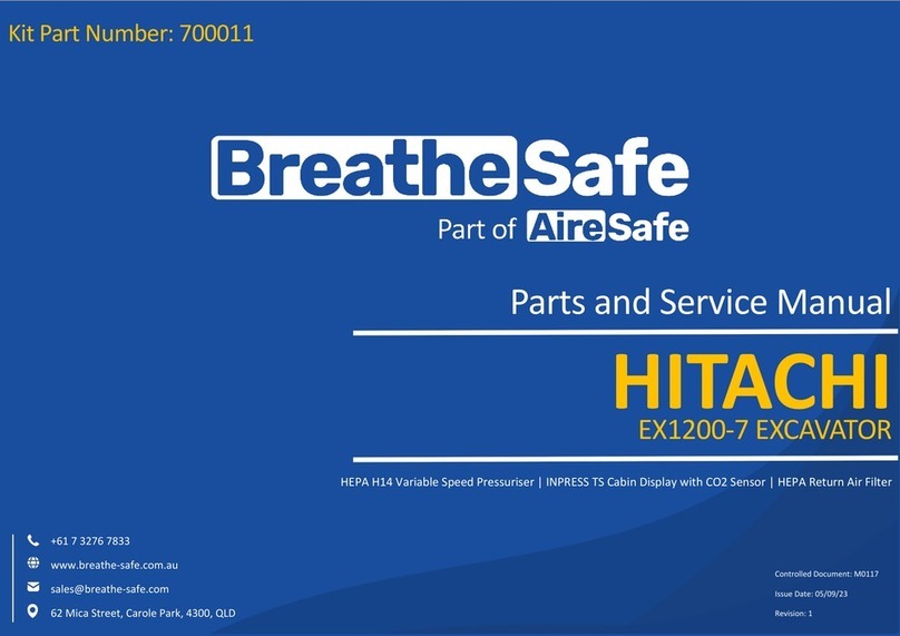 Hitachi EX1200-7 Quick start guide