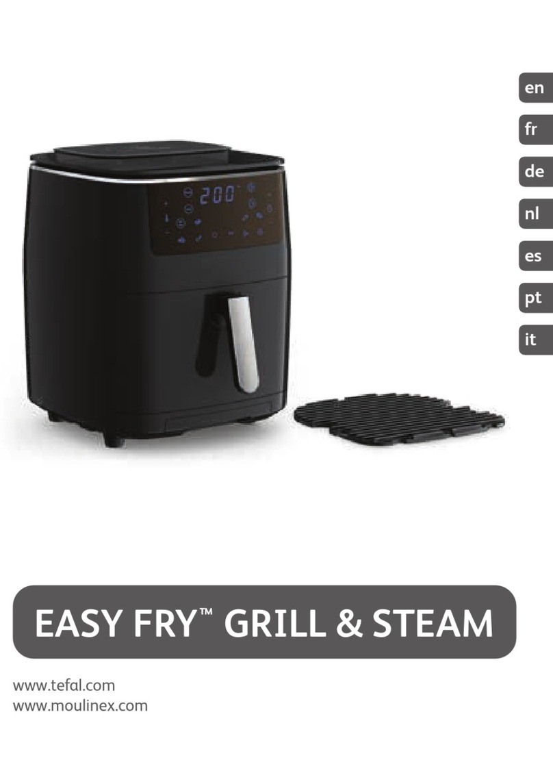 Moulinex EASY FRY GRILL & STEAM User manual Moulinex EASY FRY GRILL & STEAM User manual