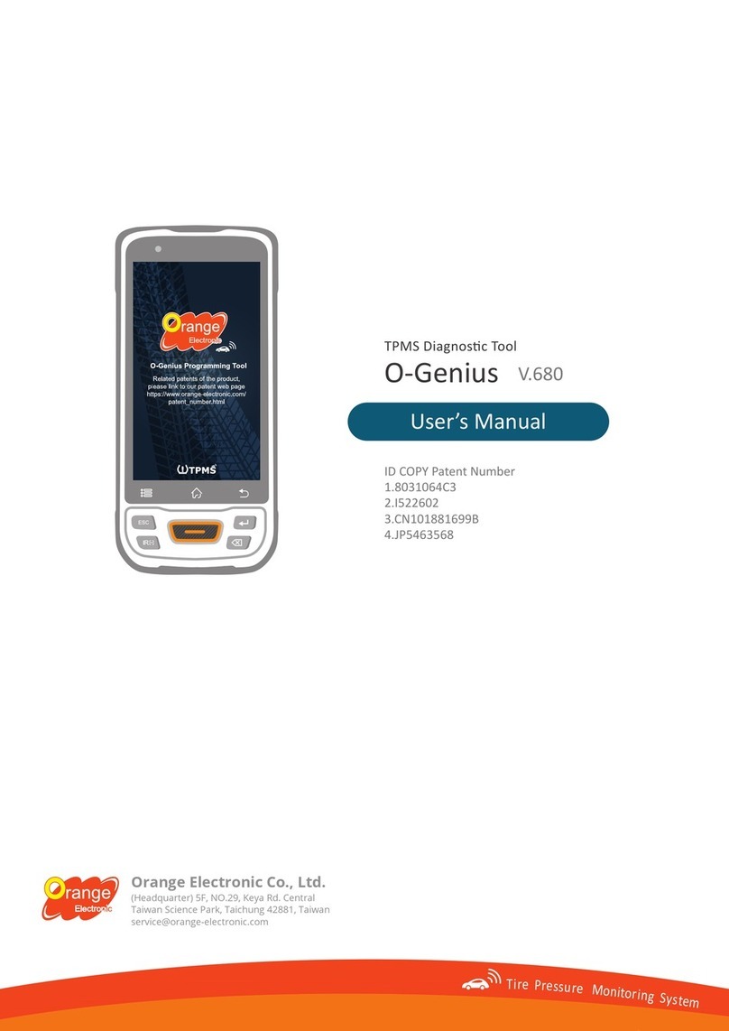 Orange Electronic O-Genius User manual