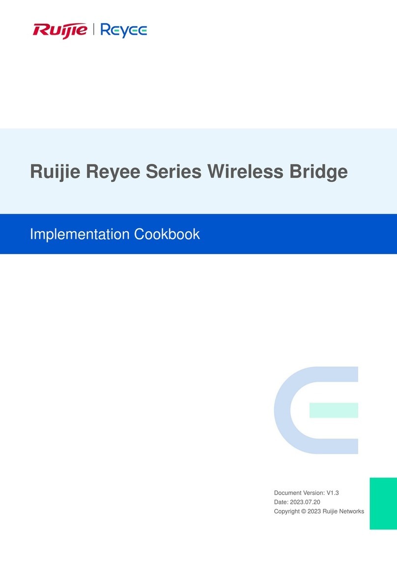 Ruijie Reyee RG-EST100-E Implementation