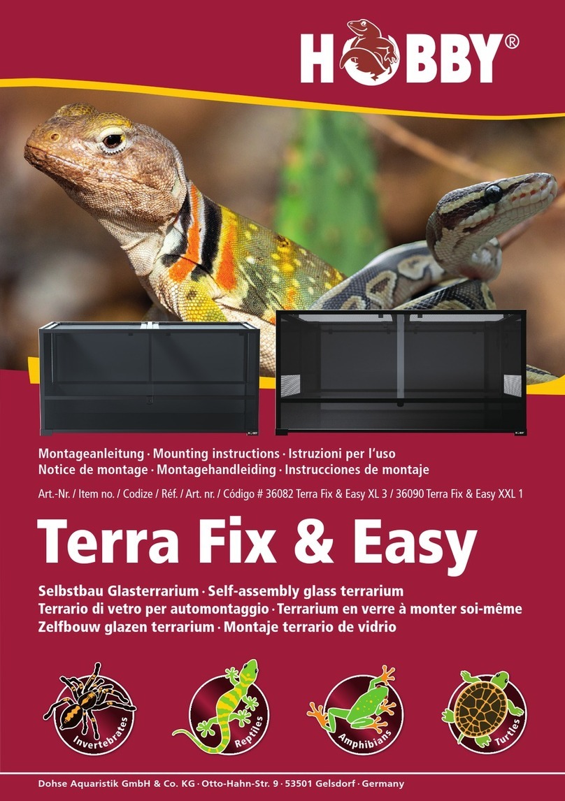 Hobby Terra Fix & Easy XL 3 Mounting instructions