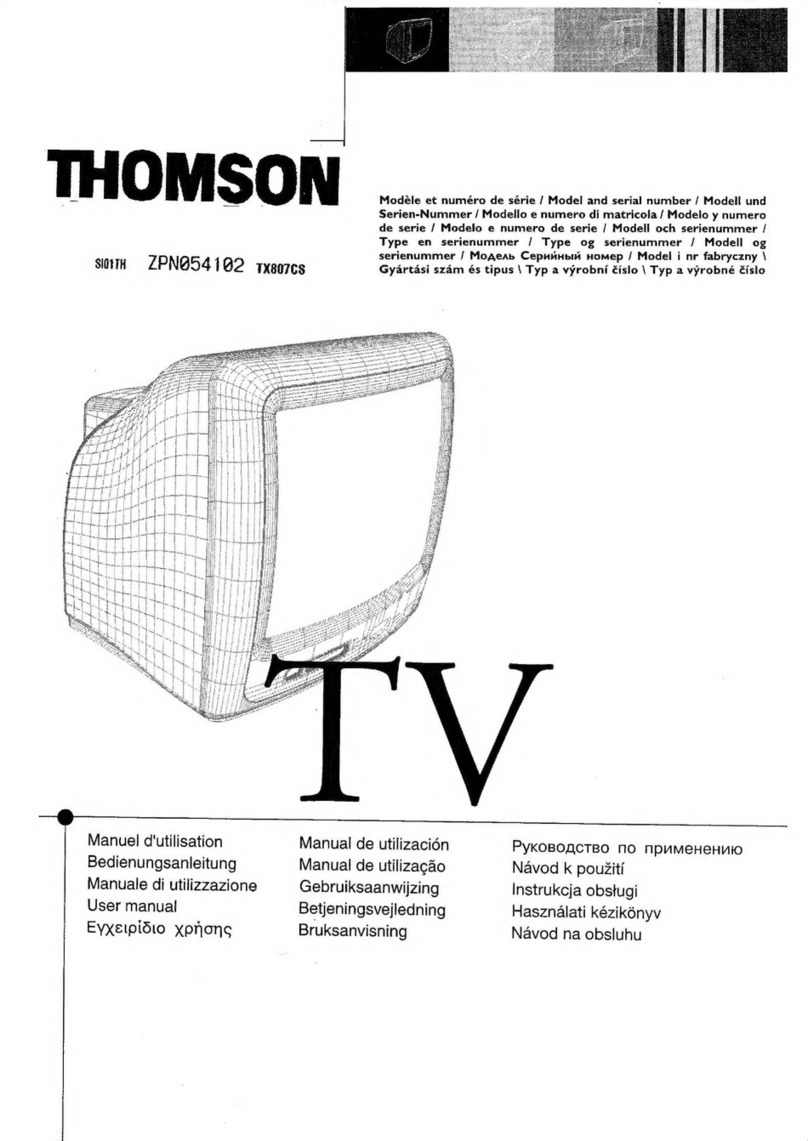 THOMSON ZPN054102 User manual