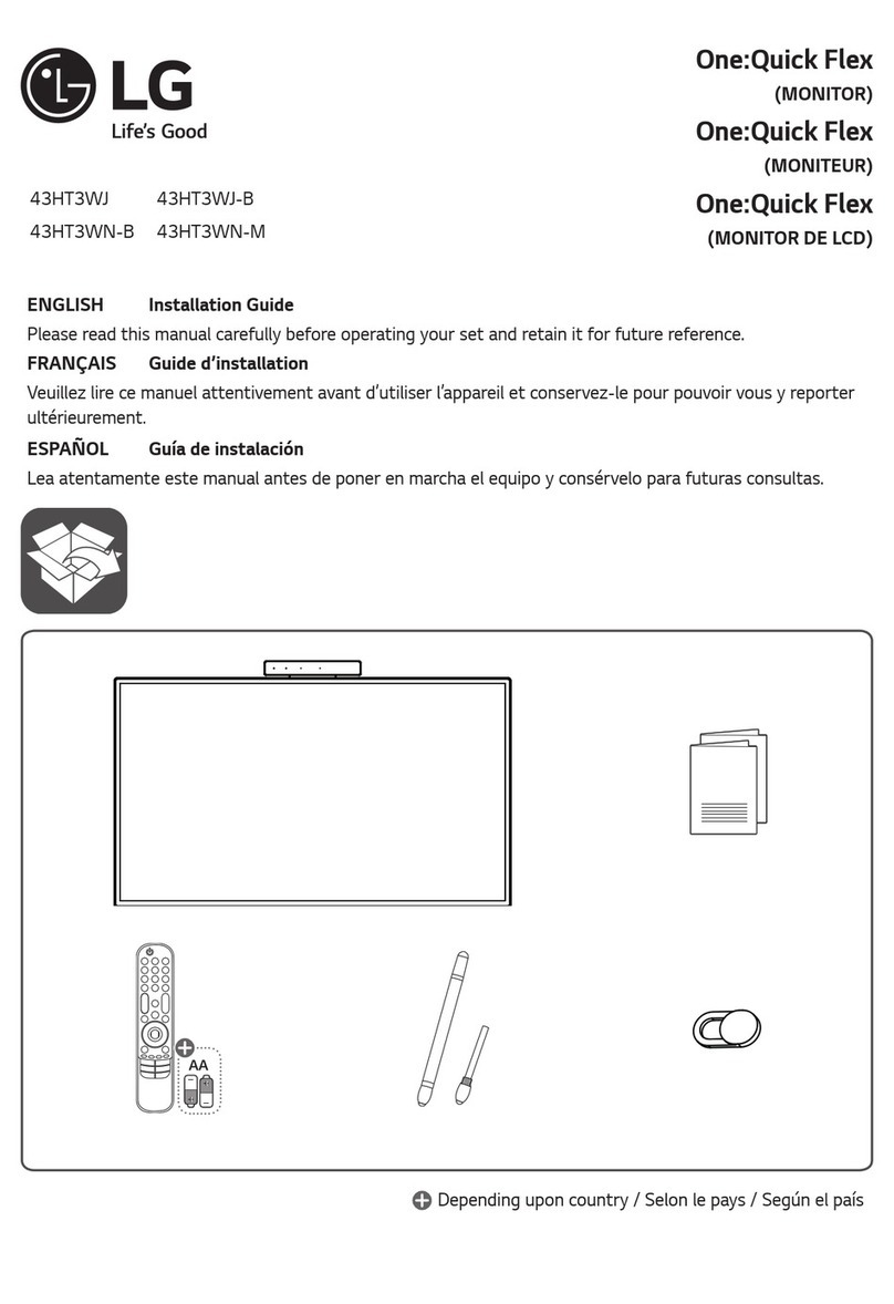 LG One:Quick 43HT3WN-M User manual