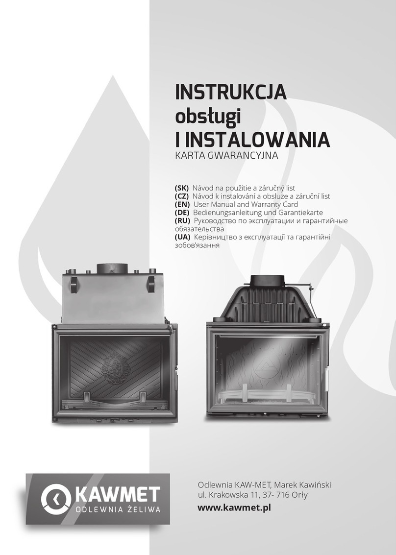 KAWMET W8 EKO User's manual & warranty card