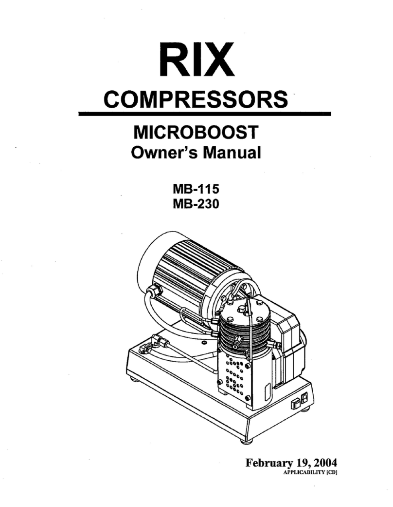 RIX MB-115 owner's manual