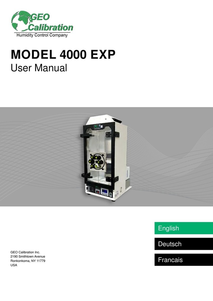 GEO Calibration 4000 EXP user manual