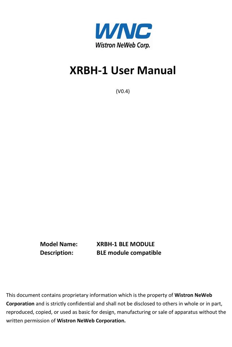 WNC XRBH-1 user manual