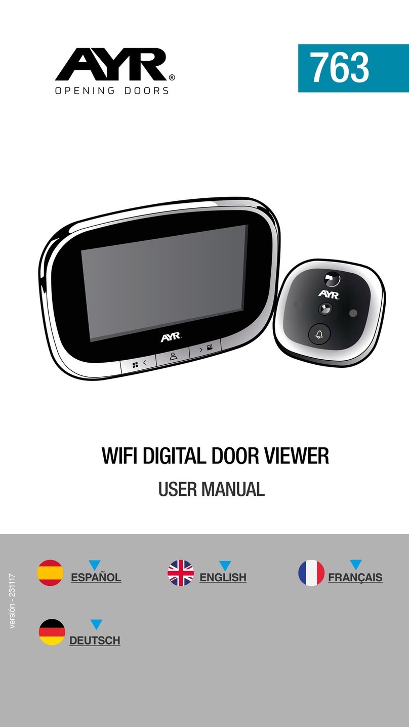 AYR 763 User manual