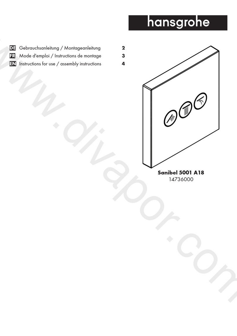 Hans Grohe Sanibel 5001 A18 14736000 Manual Hans Grohe Sanibel 5001 A18 14736000 Manual