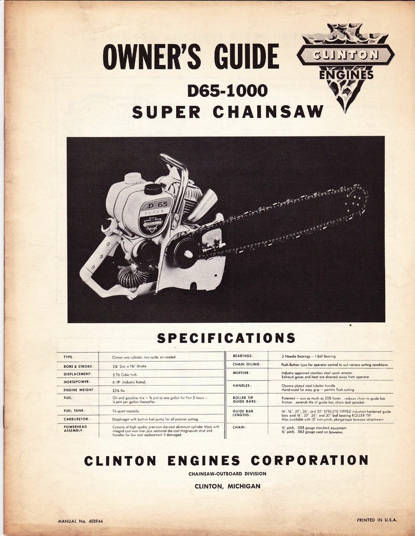 Clinton D65-1000 User manual