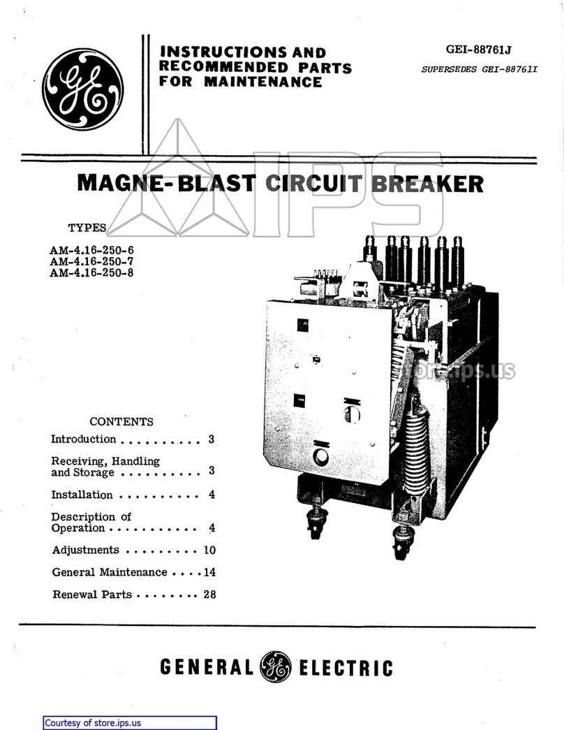 GE AM-4.16-250-6 User manual