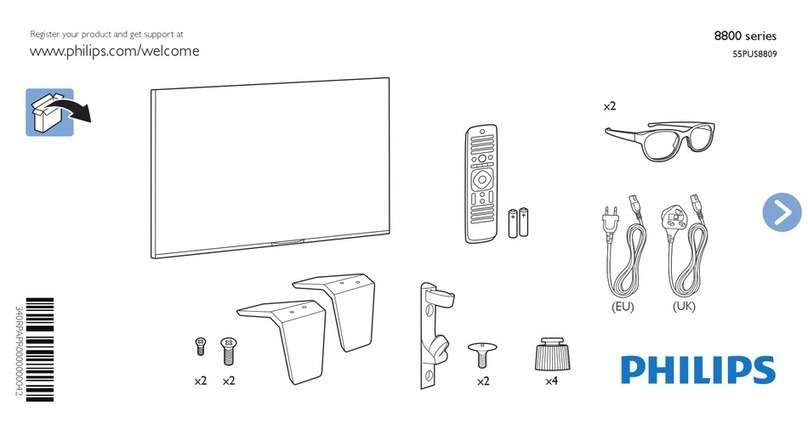 Philips 55PUS8809 User manual