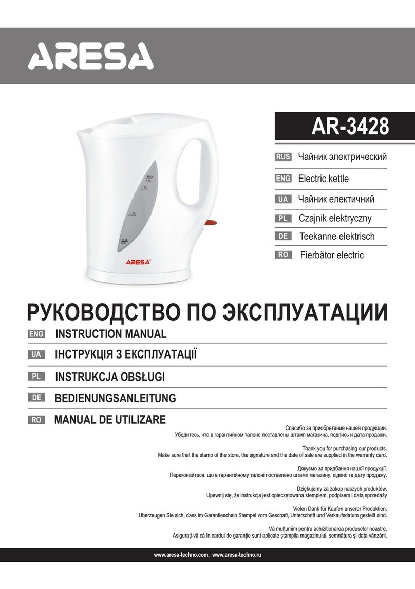 ARESA AR-3428 instruction manual