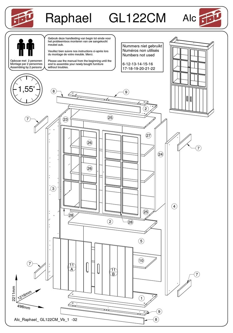 gbo Raphael GL122CM manual