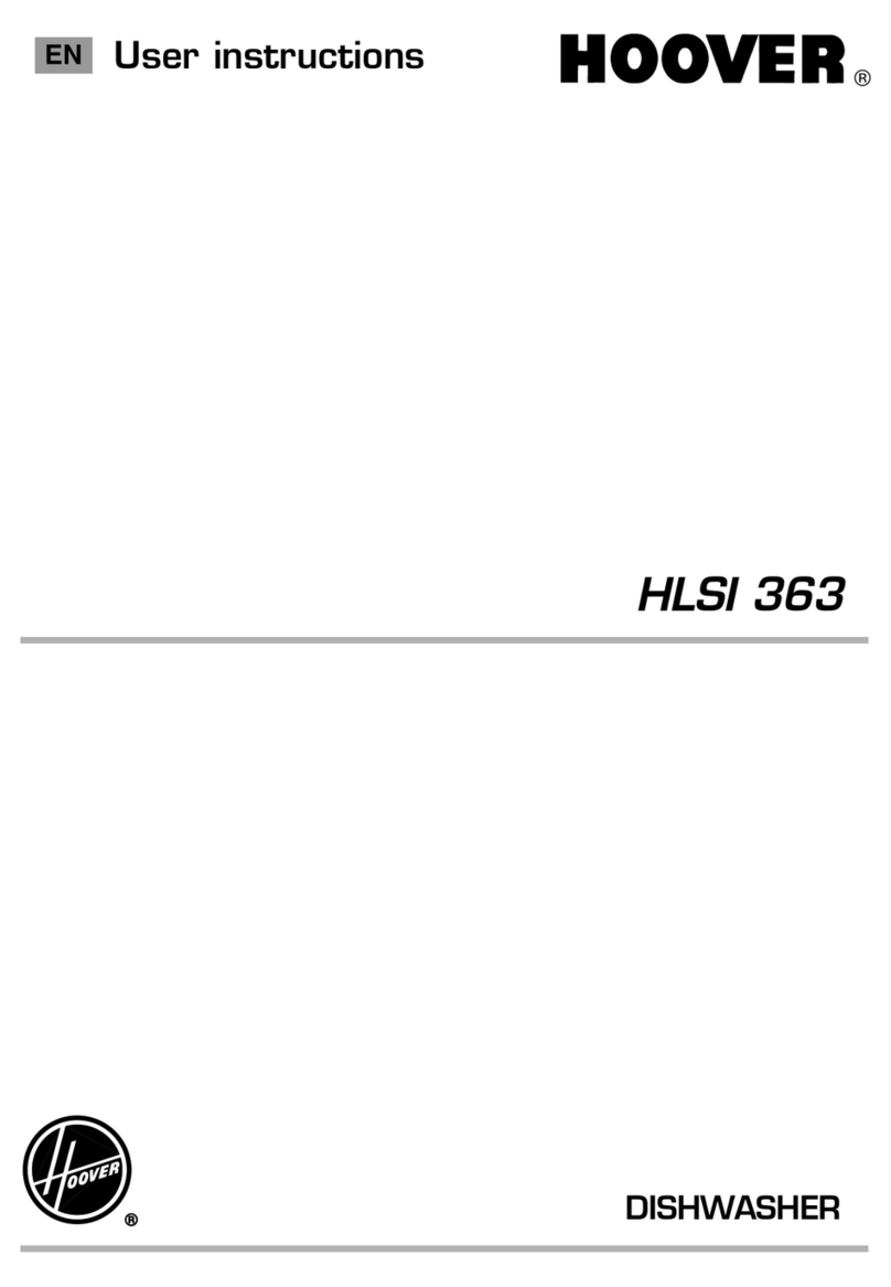 Hoover HLSI 363 User manual