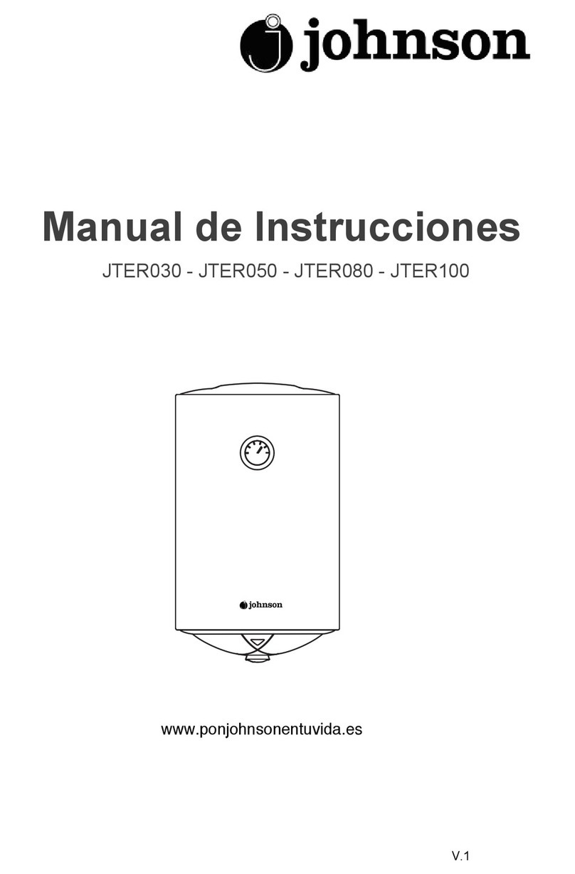 Johnson JTER030 manual