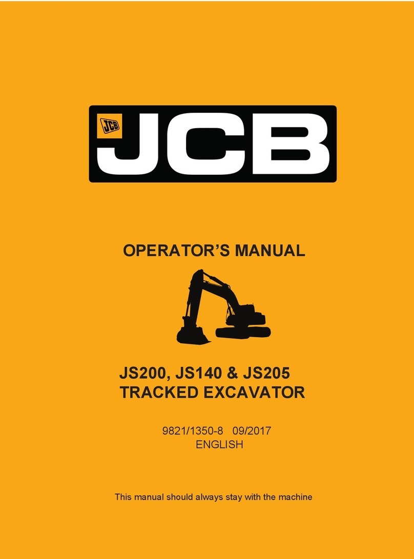 jcb JS 200 Series User manual