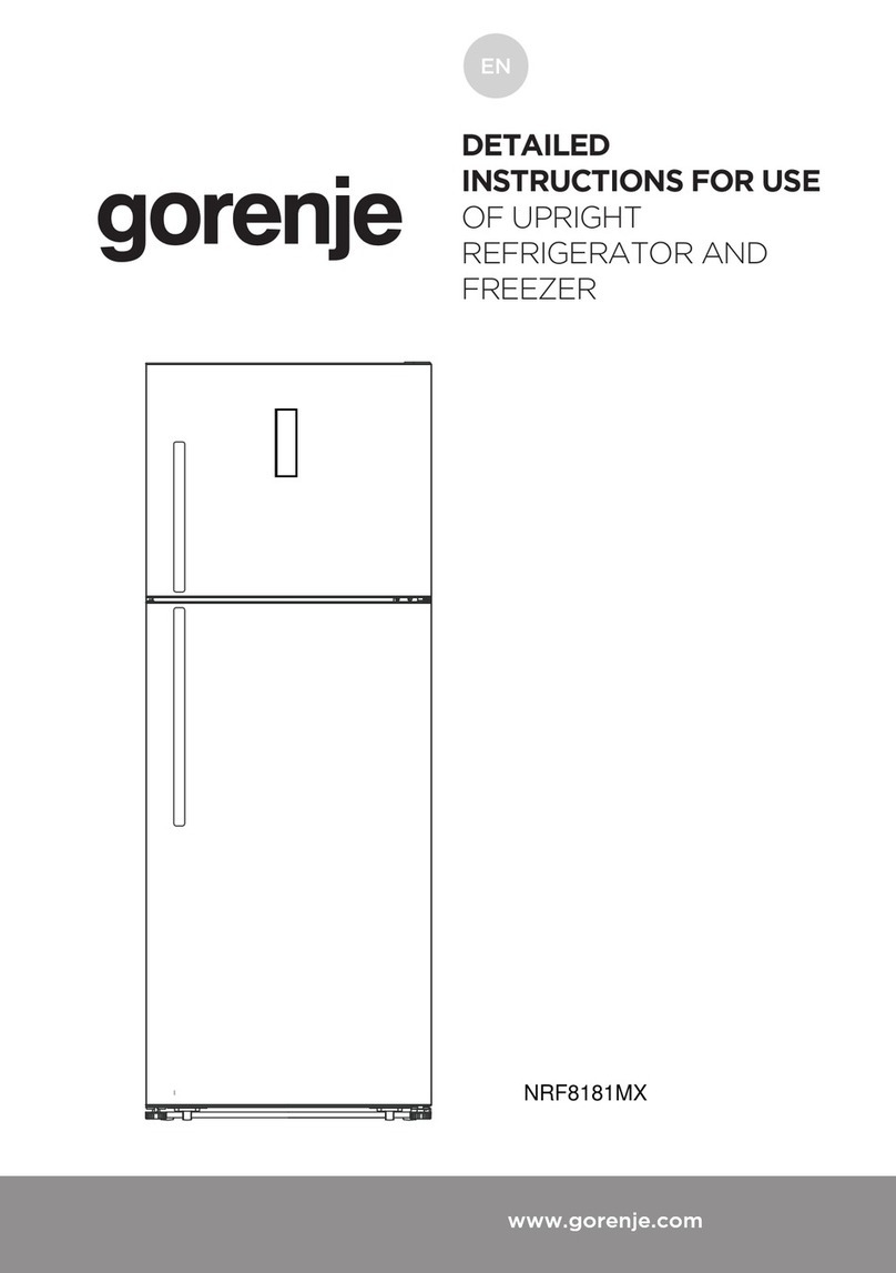 Gorenje NRF8181MX Technical manual