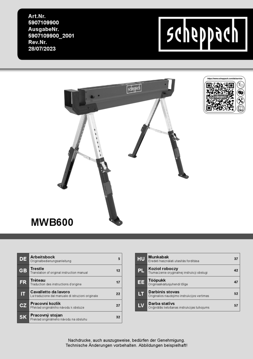 Scheppach MWB600 User guide