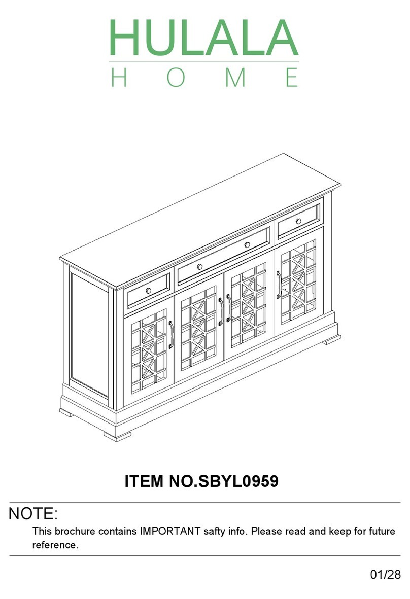 HULALA HOME SBYL0959 User manual HULALA HOME SBYL0959 User manual