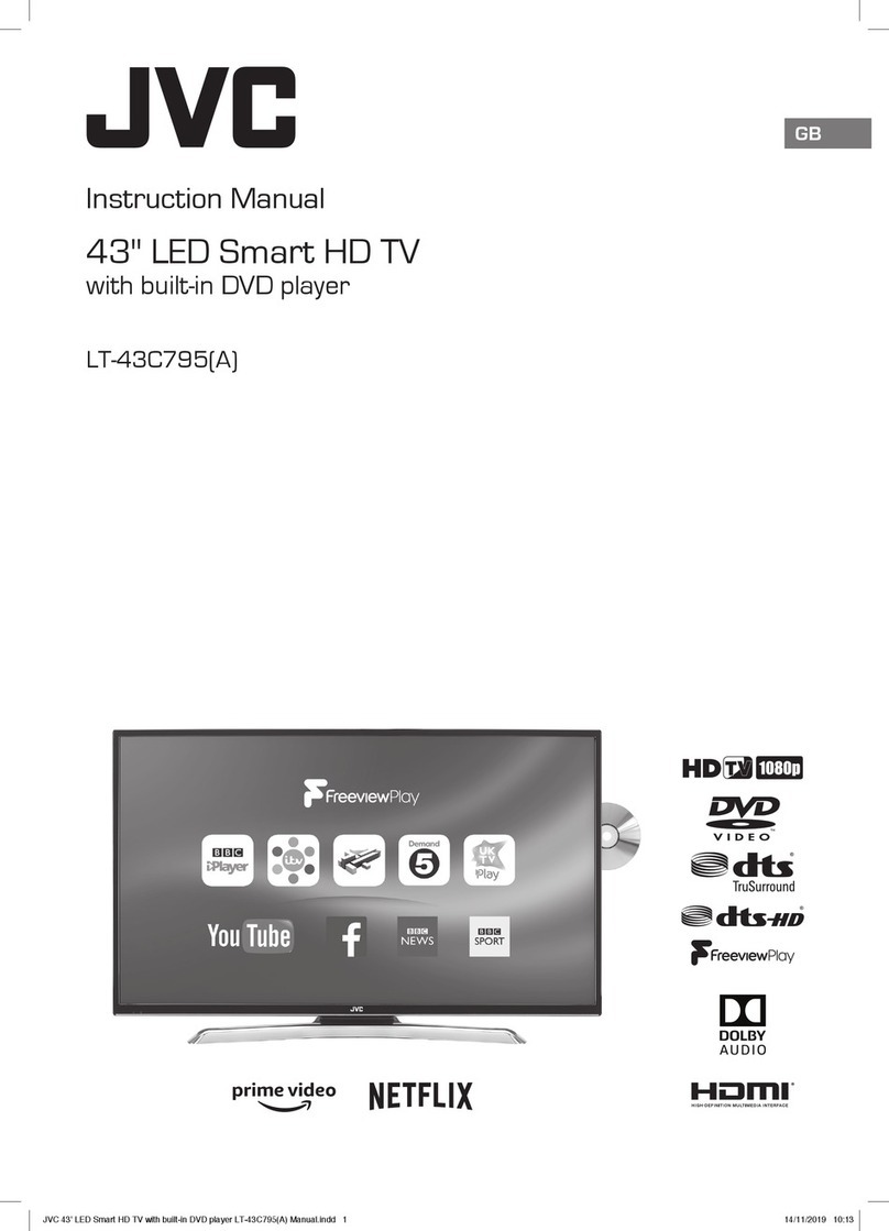 JVC LT-43C795A User manual