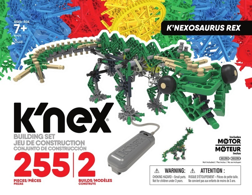 KNEX K'NEXosaurus Rex User manual