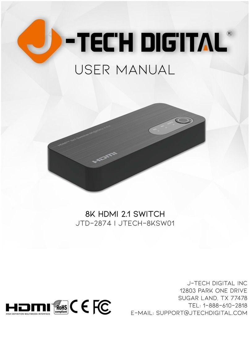 J-Tech Digital JTD-2874 User manual