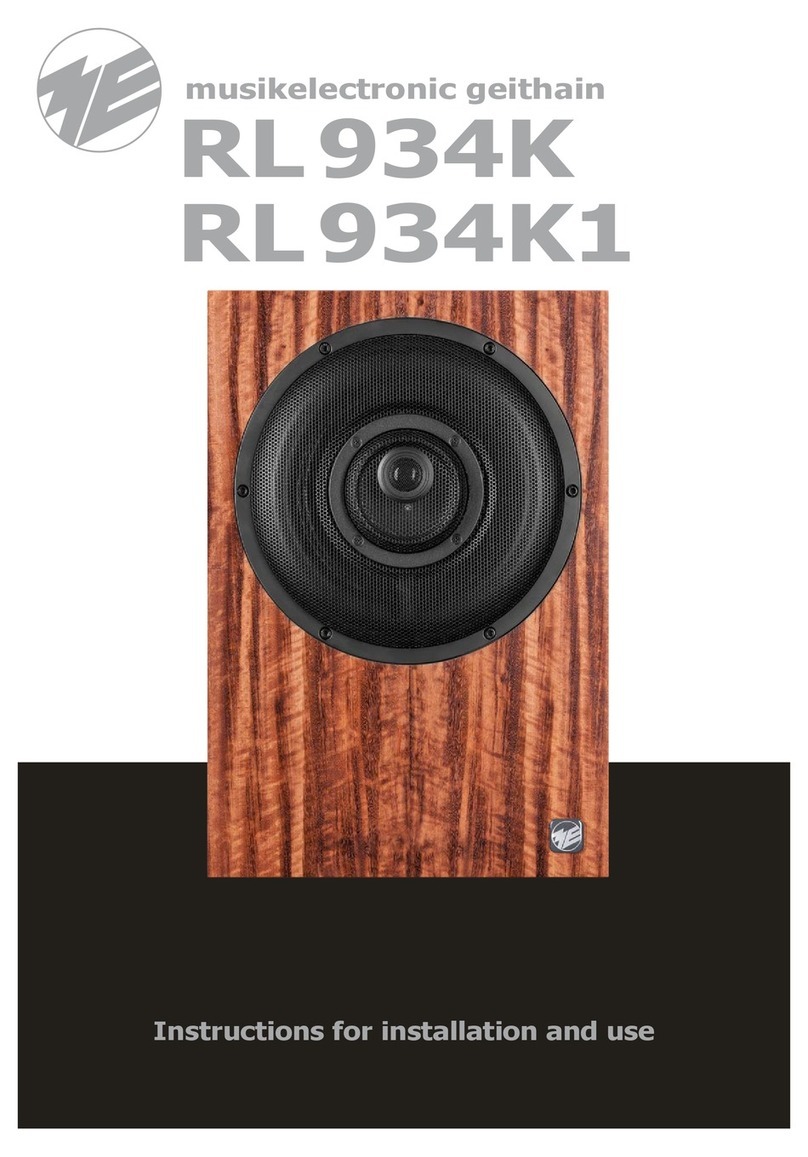 musikelectronic geithain RL 934K User manual