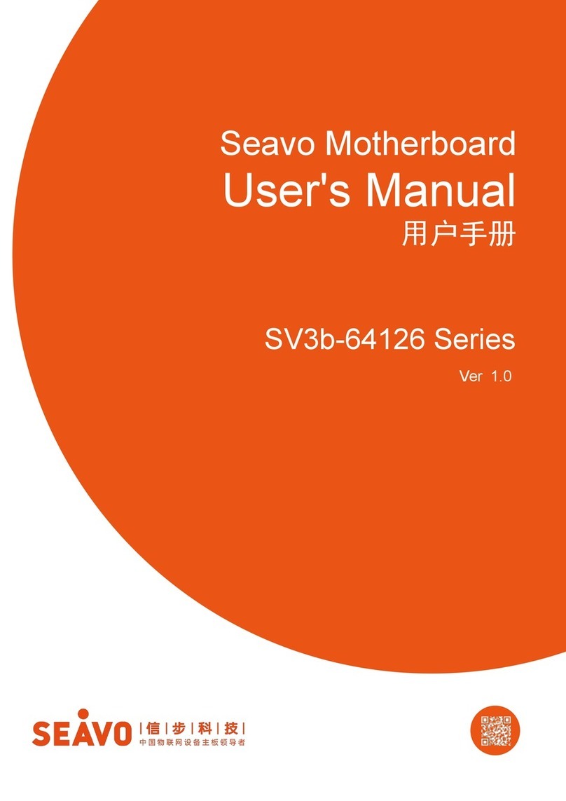 Seavo SV3b-64126 Series User manual