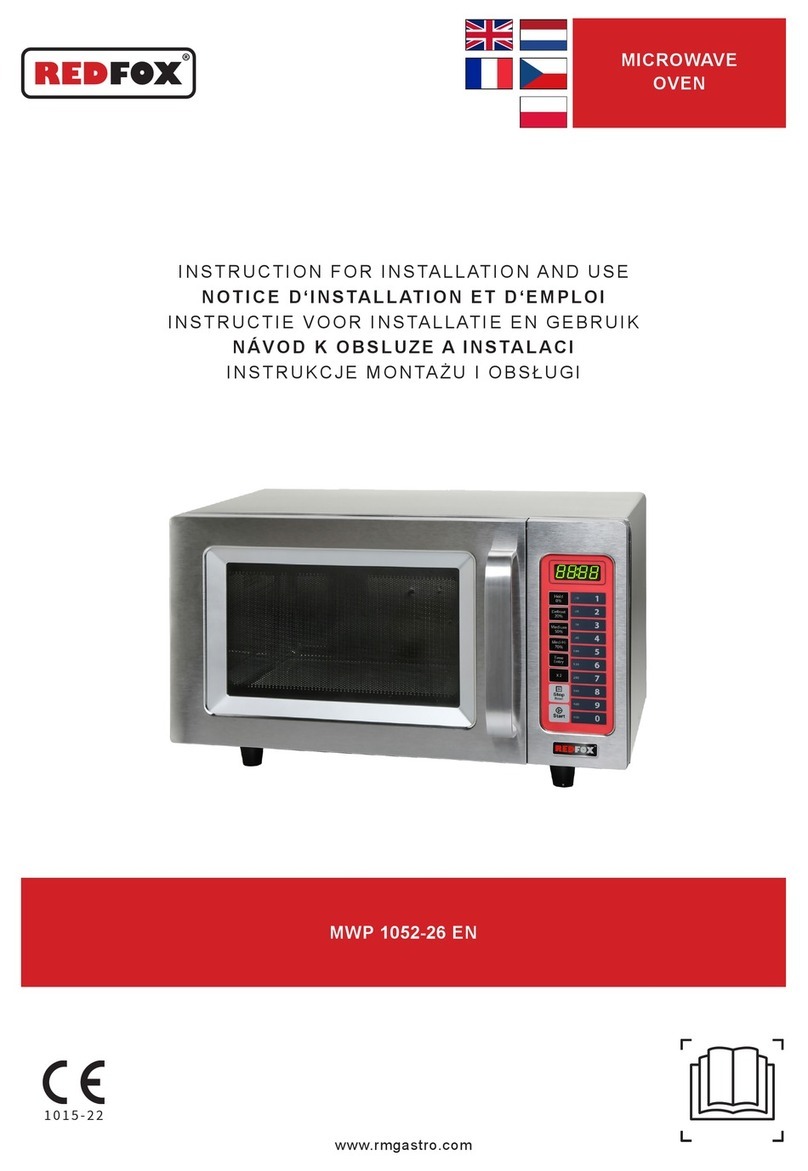Redfox MWP 1052-26 EN User manual