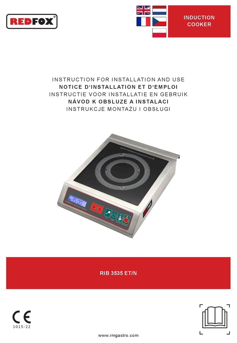 Redfox RIB 3535 ET/N User manual