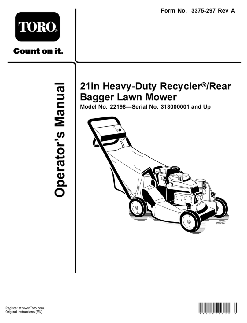 Toro 22198 Operator's manual