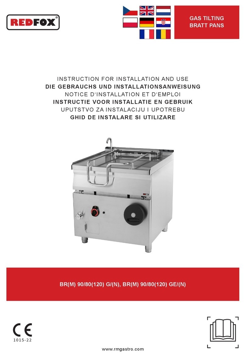 Redfox BR-90/80 G Instructions for installation and use Redfox BR-90/80 G Instructions for installation and use