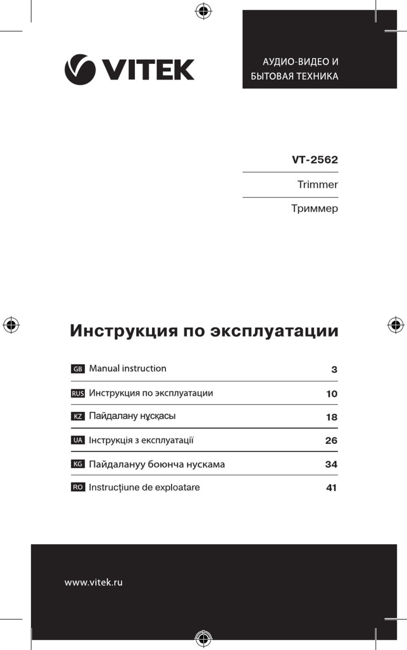 Vitek VT-2562 Manual instruction