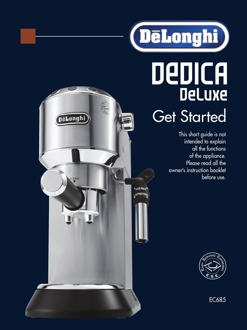 DeLonghi EC685.M Specification sheet