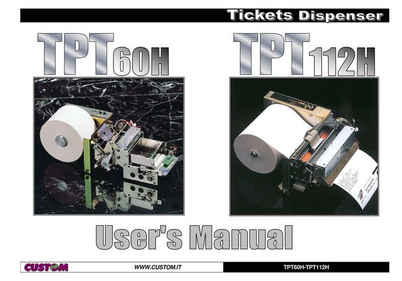 Custom Audio Electronics TPT60H User manual