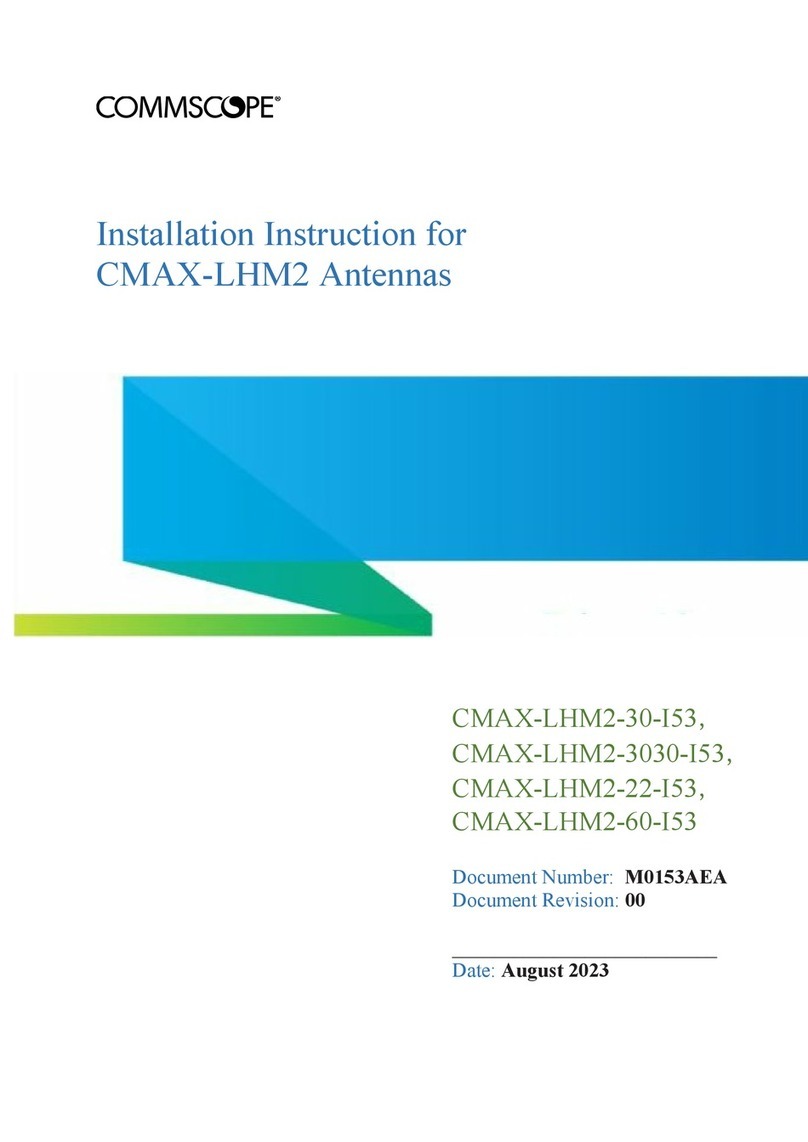 CommScope CMAX-LHM2-30-I53 User manual CommScope CMAX-LHM2-30-I53 User manual