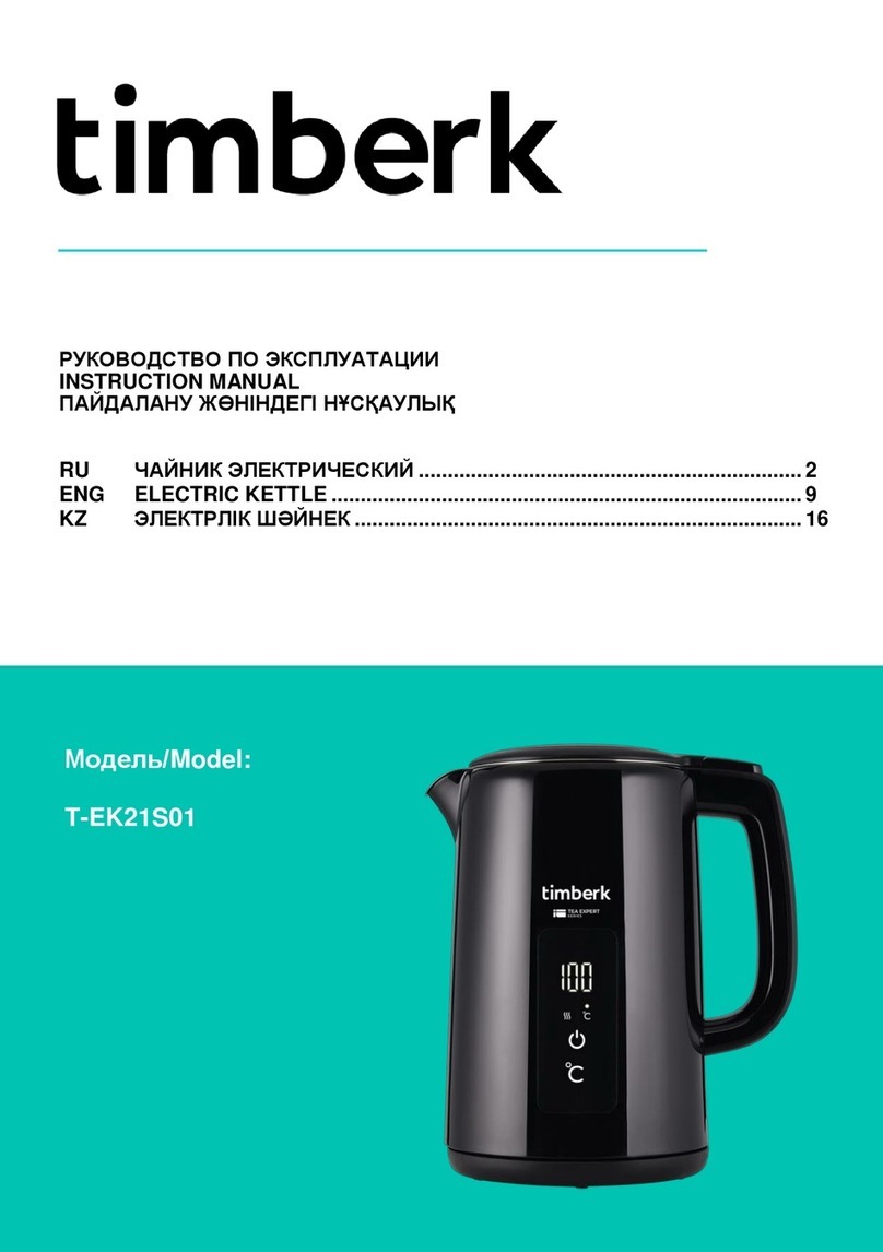 Timberk T-EK21S01 instruction manual