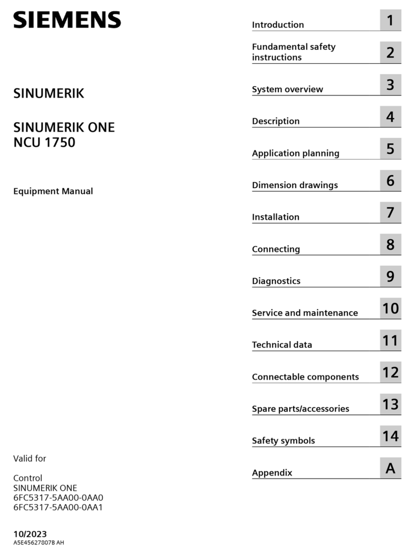 Siemens SINUMERIK ONE 6FC5317-5AA00-0AA0 Technical Document Siemens SINUMERIK ONE 6FC5317-5AA00-0AA0 Technical Document